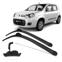 Kit Par Palheta Limpador de Parabrisa Novo Uno 2009 2010 2011 2012 2013 2014