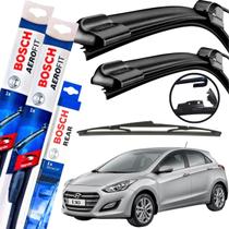 Kit Par Palheta Limpador de Parabrisa Para Brisa Paleta Traseira Bosch Original i30 Kit Par Palheta Limpador de Parabrisa Para Brisa Paleta Traseira Bosch Original i30