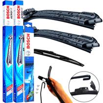 Kit Par Palheta Limpador de Parabrisa Para Brisa Paleta Traseira Bosch Original Kit Par Palheta Limpador de Parabrisa Para Brisa Paleta Traseira Bosch Original