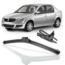 Kit Par Palheta Limpador de Parabrisa Renault Logan 2008 2009 2010 2011 2012 Kit Par Palheta Limpador de Parabrisa Renault Logan 2008 2009 2010 2011 2012