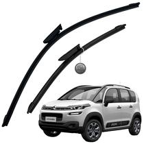 Kit Par Palheta Limpador Parabrisa Silicone VCLEAR Citroën C3 Aircross Renault Fluence 2011 a 2024 Design Flex Slim Anti Ruído Kit Par Palheta Limpador Parabrisa Silicone VCLEAR Citroën C3 Aircross Renault Fluence 2011 a 2024 Design Flex Slim Anti Ruído