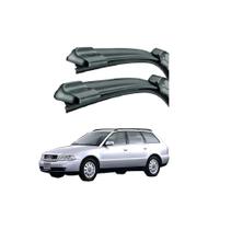 Kit Par Palhetas Automotiva Limpadoras Para-brisa Audi A4 Avante 95/01 Kit Par Palhetas Automotiva Limpadoras Para-brisa Audi A4 Avante 95/01