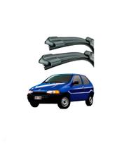 Kit Par Palhetas Automotiva Limpadoras Para-brisa Fiat Palio Siena 96/00