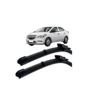 Kit Par Palhetas Limpadores Automotiva Para-brisa Dianteira Onix/Prisma 2013/19 Kit Par Palhetas Limpadores Automotiva Para-brisa Dianteira Onix/Prisma 2013/19
