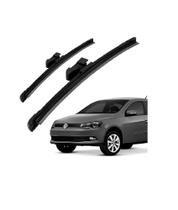 Kit Par Palhetas Limpadores Automotivos Para-brisa Dianteira Gol G6/ Voyage
