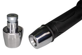 Kit Par Peso Pesinho Cromado Para Guidao Guidon Guidom Oco Kit Par Peso Pesinho Cromado Para Guidao Guidon Guidom Oco