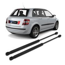 Kit Par Pistão Amortecedor Tampa Traseira Porta Malas Fiat Stilo 2001 2002 2003 2004 2005 2006 2007 2008 2009 2010 2011