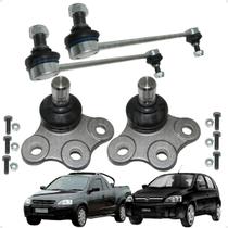 Kit Par Pivo Bandeja + Bieleta Barra Dianteira Corsa Montana