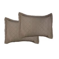 Kit Par Porta Fronha Travesseiro Aurora - Matelado MicroPercal 200 fios 2 Unidades