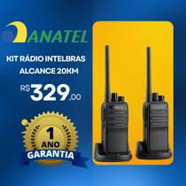 Kit Par Rádio Comunicador Intelbrás RC 3002 G2 - Intelbras