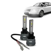 Kit Par Super Led Mini Rayx A6 1997 Á 2001 Farol Alto Baixo Milha