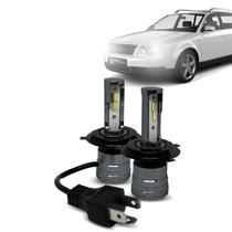 Kit Par Super Led Mini Rayx A6 2002 À 2004 Farol Alto Baixo Milha