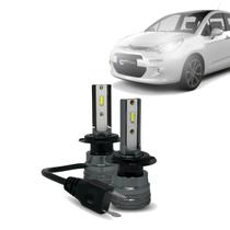 Kit Par Super Led Mini Rayx C3 2013 À 2016 Farol Alto Baixo Milha Kit Par Super Led Mini Rayx C3 2013 À 2016 Farol Alto Baixo Milha