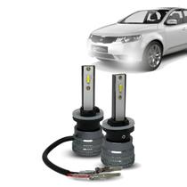 Kit Par Super Led Mini Rayx Cerato 09 À 13 Farol Alto Baixo Milha Kit Par Super Led Mini Rayx Cerato 09 À 13 Farol Alto Baixo Milha