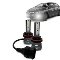 Kit Par Super Led Mini Rayx City 2015 À 2022 Farol Alto Baixo Milha