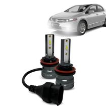 Kit Par Super Led Mini Rayx Civic 04 à 11 Farol Alto Baixo Milha Kit Par Super Led Mini Rayx Civic 04 à 11 Farol Alto Baixo Milha