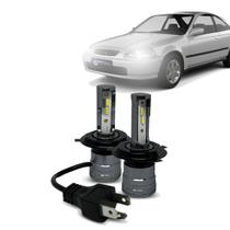 Kit Par Super Led Mini Rayx Civic 99 À 00 Farol Alto Baixo Milha