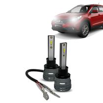 Kit Par Super Led Mini Rayx Cr-v 2008 Á 2017 Farol Alto Baixo Milha