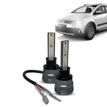 Kit Par Super Led Mini Rayx CrossFox 2008 à 2014 Alto Baixo Milha Kit Par Super Led Mini Rayx CrossFox 2008 à 2014 Alto Baixo Milha