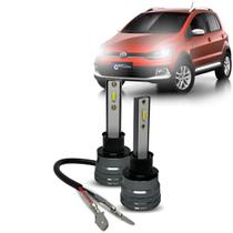 Kit Par Super Led Mini Rayx CrossFox 2015 à 2017 Alto Baixo Milha Kit Par Super Led Mini Rayx CrossFox 2015 à 2017 Alto Baixo Milha