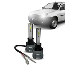 Kit Par Super Led Mini Rayx Fiesta 1996 À 2001 Alto Baixo Milha