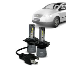 Kit Par Super Led Mini Rayx Fox 2008 2009 Farol Alto Baixo Milha