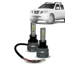 Kit Par Super Led Mini Rayx Frontier 2008 Á 2013 Alto Baixo Milha