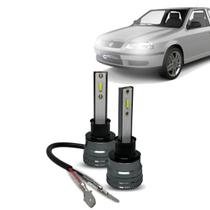 Kit Par Super Led Mini Rayx Gol G3 00 À 05 Farol Alto Baixo Milha Kit Par Super Led Mini Rayx Gol G3 00 À 05 Farol Alto Baixo Milha