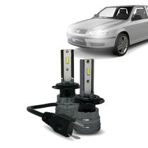 Kit Par Super Led Mini Rayx Gol G3 00 À 05 Farol Alto Baixo Milha Kit Par Super Led Mini Rayx Gol G3 00 À 05 Farol Alto Baixo Milha