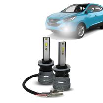 Kit Par Super Led Mini Rayx IX35 16 À 22 Farol Alto Baixo e Milha