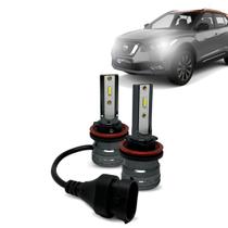 Kit Par Super Led Mini Rayx Kicks 17 Á 22 Farol Milha Alto Baixo