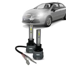 Kit Par Super Led Mini Rayx Linea 2007 Á 2016 Alto Baixo e Milha