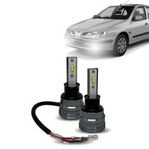 Kit Par Super Led Mini Rayx Megane 95 À 99 Farol Alto Baixo Milha Kit Par Super Led Mini Rayx Megane 95 À 99 Farol Alto Baixo Milha