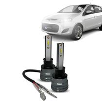 Kit Par Super Led Mini Rayx Palio G5 12 À 22 Alto Baixo e Milha