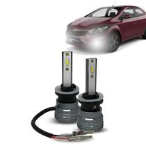 Kit Par Super Led Mini Rayx Prisma 17 À 22 Farol Alto Baixo Milha