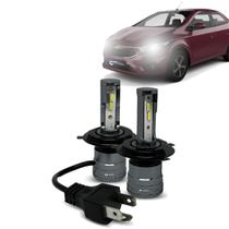 Kit Par Super Led Mini Rayx Prisma 2013 Á 2016 Farol Alto Baixo Milha