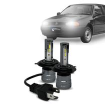 Kit Par Super Led Mini Rayx Saveiro G2 1998 À 2000 Alto Baixo Milha