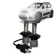 Kit Par Super Led Mini Rayx Uno 2015 À 2022 Alto Baixo e Milha