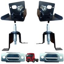 Kit Par Suporte Inf/sup Trinco Capo+presilha Ford Cargo Novo