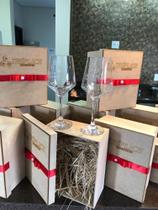Kit par taça vinho vidro
