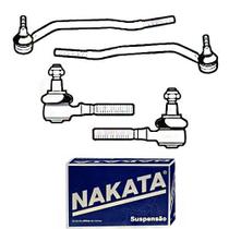 Kit par teminal de direcao direito esquerdo curto e longo curvo - omega 1993 a 1998 / suprema 1993 a 1998 - kit00117