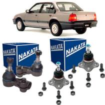 Kit par terminal direcao + pivo suspensao - monza 1992 a 1996 - kit01056