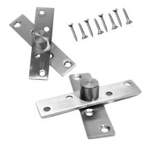 Kit Para 1 Porta - Dobradiças Pivotante Inox