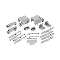 Kit para 2 portas de sobrepor sds 800 slow