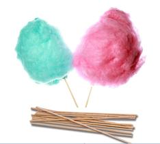 Kit Para 200 Algodão Doce Vareta Palito + Saco 22x44 Kit Para 200 Algodão Doce Vareta Palito + Saco 22x44