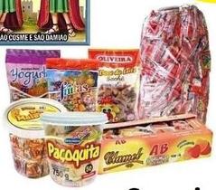 Kit Para 30 Pessoas 6 Tipos De Doces Sortidos Cosme E Damião