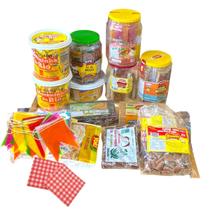 Kit para 50 pessoas Doces para festa junina + Bandeirinhas Kit para 50 pessoas Doces para festa junina + Bandeirinhas