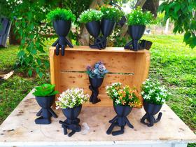 Kit Para 9 Suculentas Vasos Decorativos Robert Plant Bob - Marxgreg3d