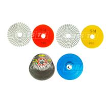 Kit Para Acabamento Em Porcelanato 2 lixas + 1 rebolo + 1 suporte rígido plástico