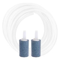 Kit Para Aerador Oxigenador 5m Mangueira 4mm Pedra Porosa